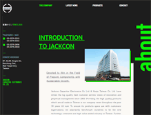 Tablet Screenshot of jackcon.com.tw